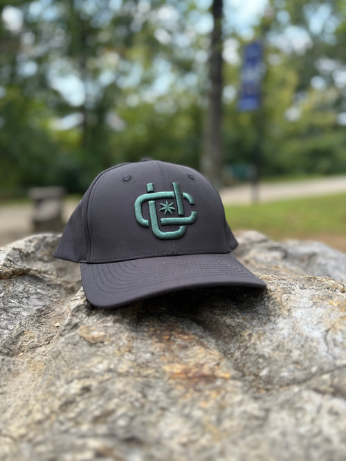 Black Premium 'CU' Logo Cap